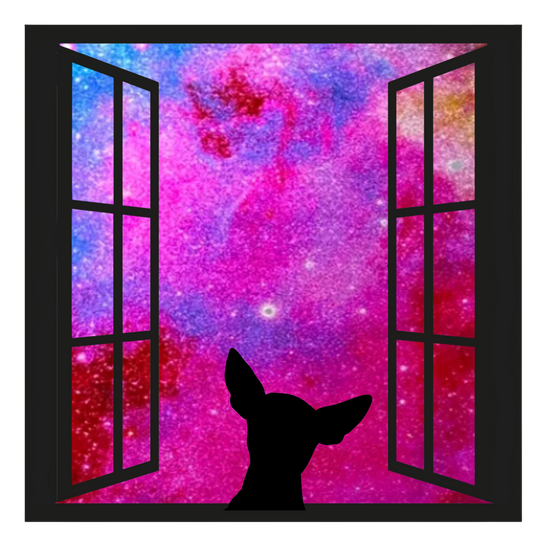 Suncatcher: dog galaxy