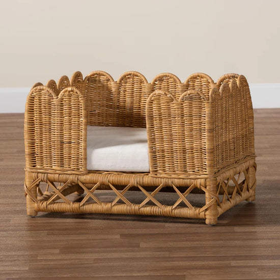 Brazley Bali & Pari Palm Bohemian Light Honey Rattan Pet Bed