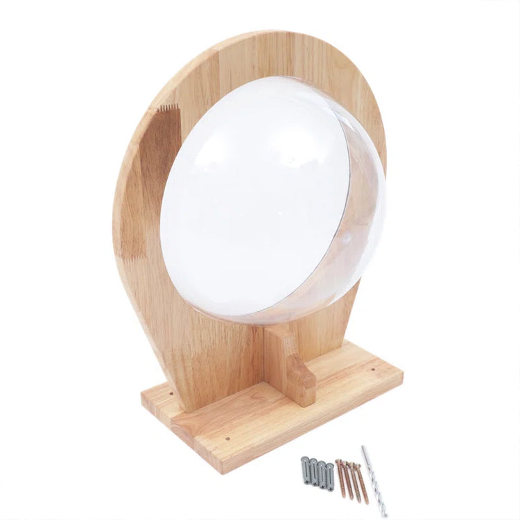 Averly Space Capsule-Style Transparent Cover Wall Mounted Cat Bed