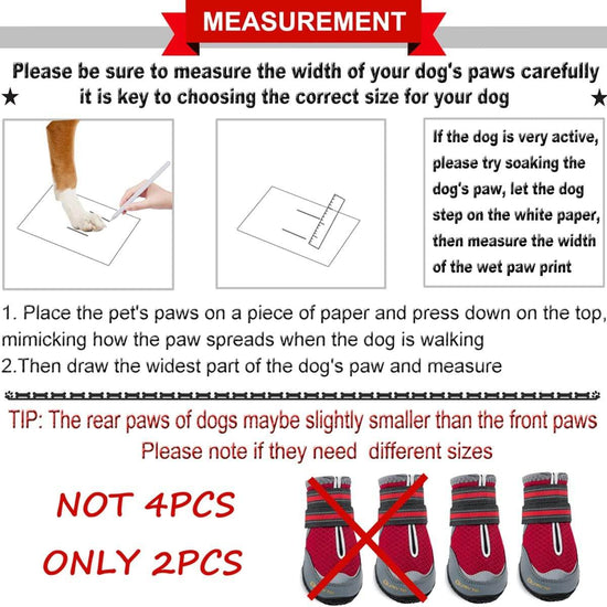 QUMY 2PCS Dog Boots for Large Dogs, Medium Dog Shoes & Paw Protectors for Hot Pavement, Summer Heat Protection, Mesh Breathable Nonslip Dog Booties for Hardfloors, Walking Running Hiking Red Size 2 - The Max & Rex Collection