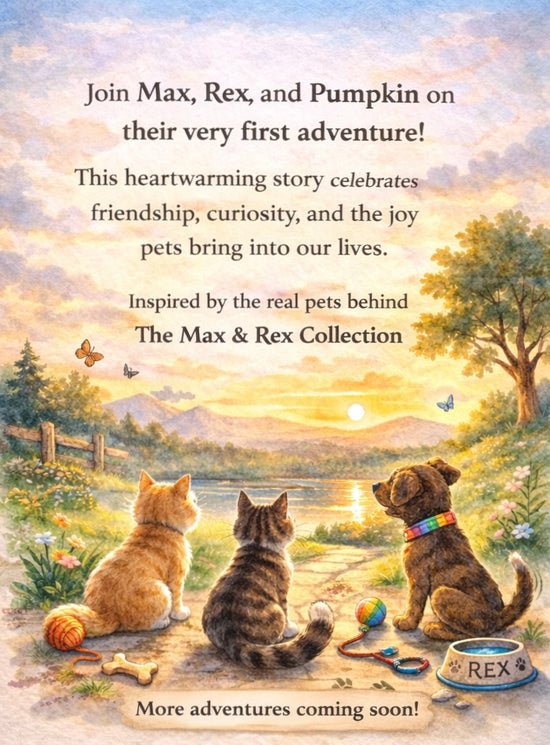 Max, Rex & Pumpkin’s First Adventure