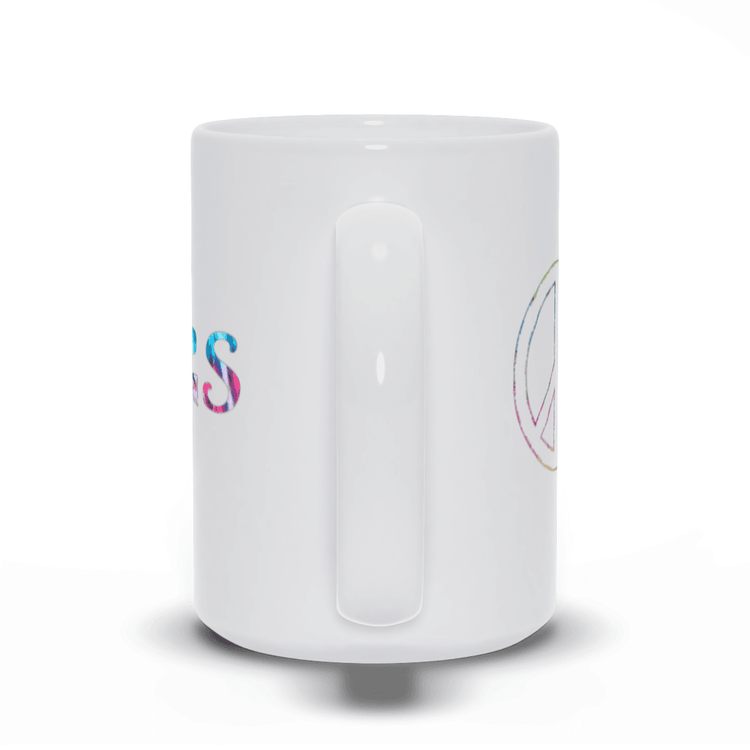 Peace, Love, Dogs Mug – Dog Lover’s Coffee Cup with Paw Print Heart - The Max & Rex Collection