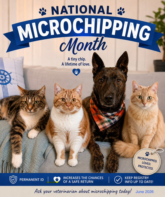 National Microchipping Month: Why Every Pet Needs a Microchip