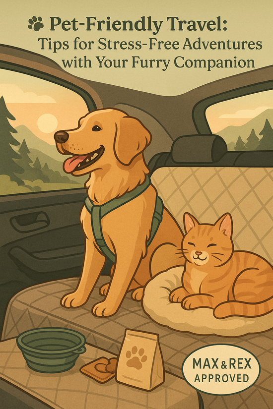 🐾 Pet-Friendly Travel: Tips for Stress-Free Adventures with Your Furry Companion - The Max & Rex Collection