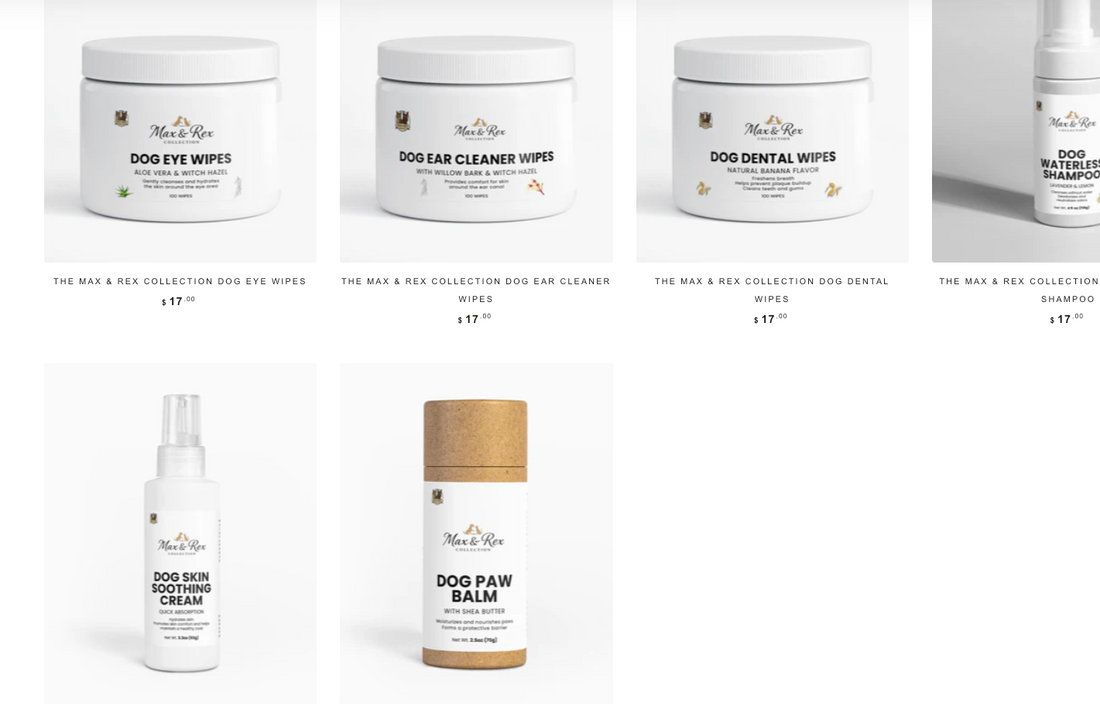 Summer Care Made Simple: The Max & Rex Collection Your Dog Needs - The Max & Rex Collection