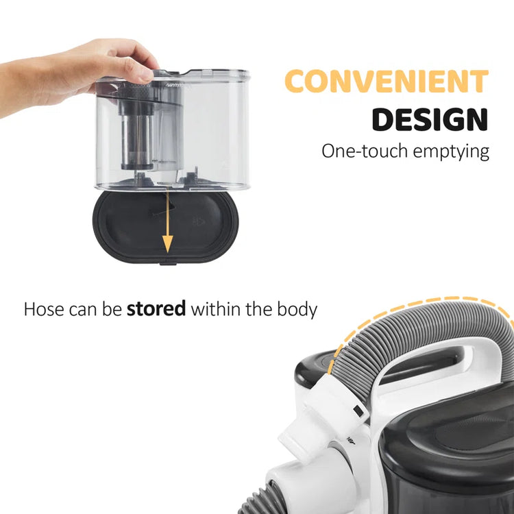 7 in 1 Dog Grooming Vacuum & Dryer Kit with 2.5L Dust Cup, Adjustable Speed and Temperature