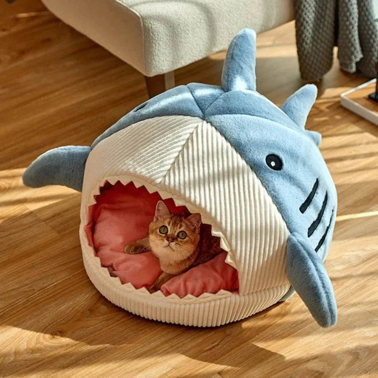 Luxury Plush Shark Pet Bed - The Max & Rex Collection