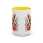 Chihuahua Floral Mug | 15oz Coffee Mug for Dog Lovers