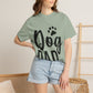 Dog Dad T-Shirt — Paw Print Graphic Tee for Dog Lovers, Gift for Pet Dads