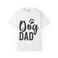 Dog Dad T-Shirt — Paw Print Graphic Tee for Dog Lovers, Gift for Pet Dads