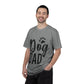 Dog Dad T-Shirt — Paw Print Graphic Tee for Dog Lovers, Gift for Pet Dads
