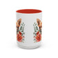 Chihuahua Floral Mug | 15oz Coffee Mug for Dog Lovers