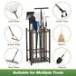 3-Tier Garden Tool Organizer for Garage Organization up to 35 Long-Handled Tools/Rakes/Brooms - The Max & Rex Collection