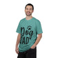 Dog Dad T-Shirt — Paw Print Graphic Tee for Dog Lovers, Gift for Pet Dads