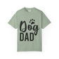 Dog Dad T-Shirt — Paw Print Graphic Tee for Dog Lovers, Gift for Pet Dads