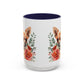 Chihuahua Floral Mug | 15oz Coffee Mug for Dog Lovers