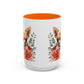 Chihuahua Floral Mug | 15oz Coffee Mug for Dog Lovers