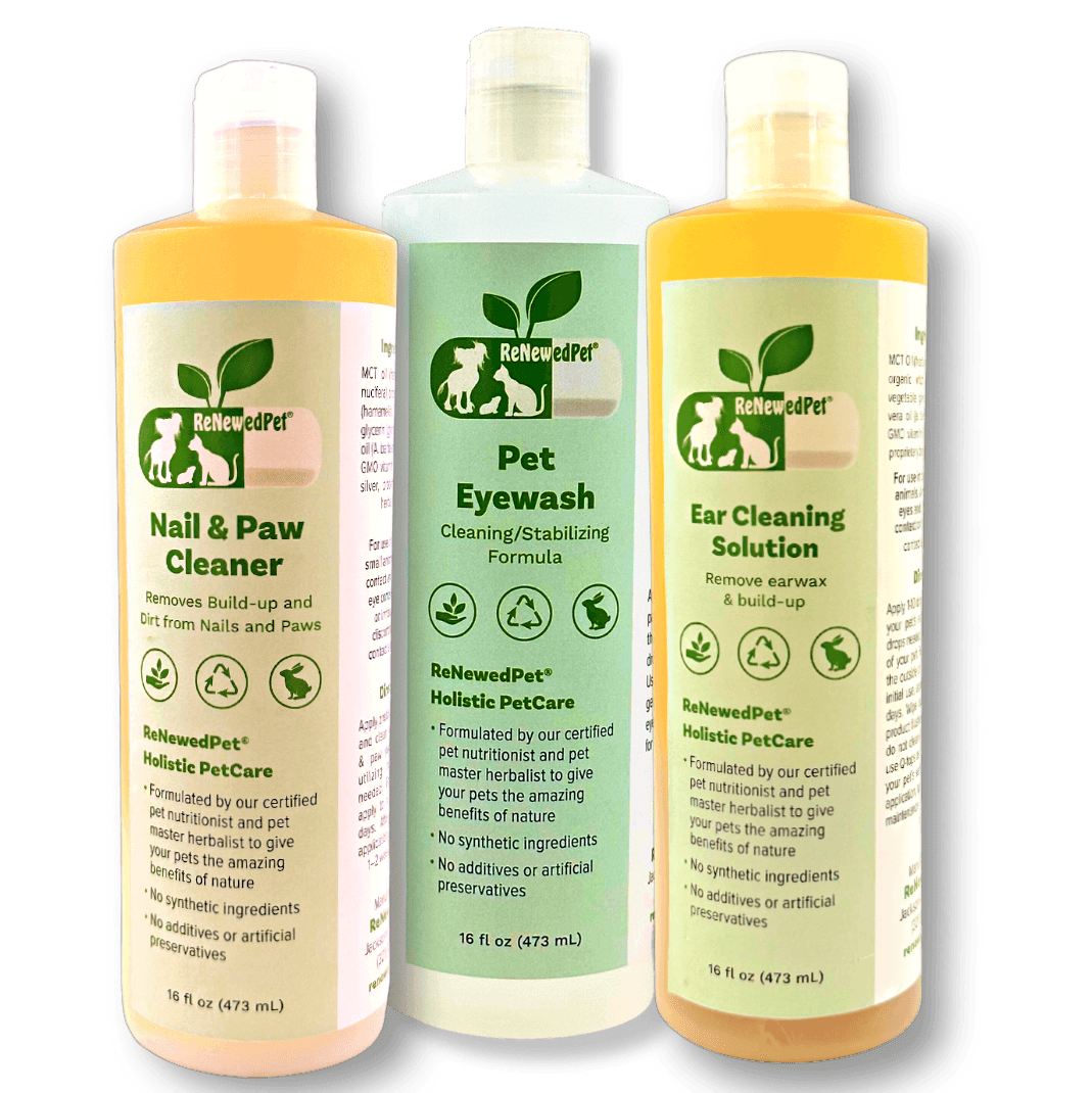 4-ALL PETS EAR, NAIL & EYEWASH KIT - The Max & Rex Collection