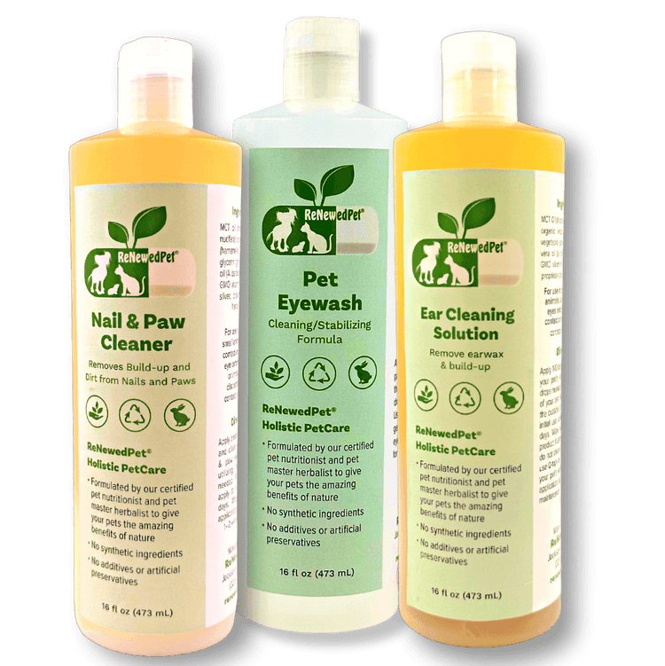 4-ALL PETS EAR, NAIL & EYEWASH KIT - The Max & Rex Collection