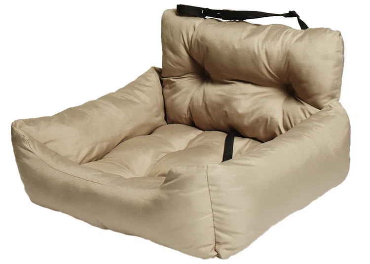 Sheard Seat Belt Compatible Travel Pet Bed