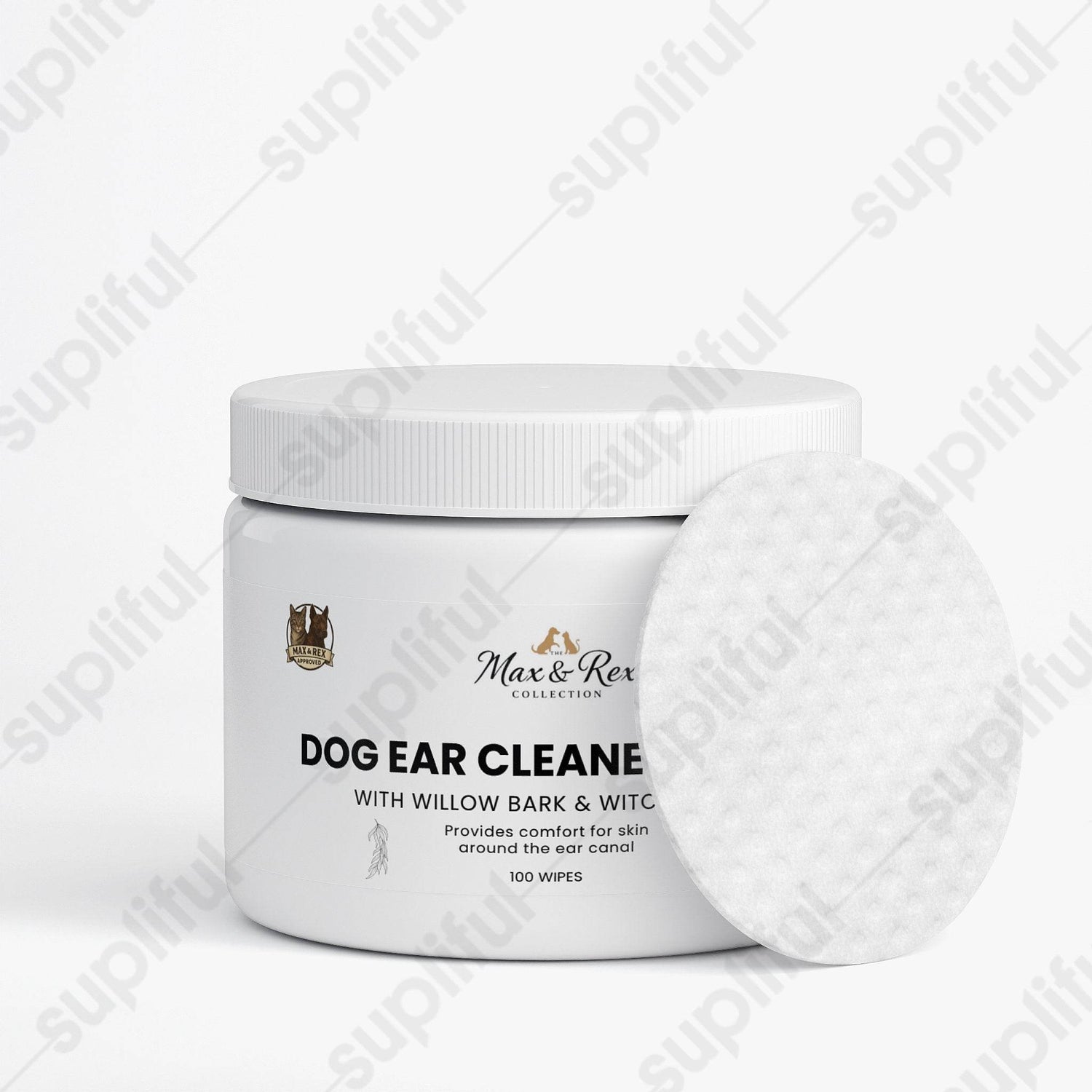 The Max & Rex Collection Dog Ear Cleaner Wipes - The Max & Rex Collection