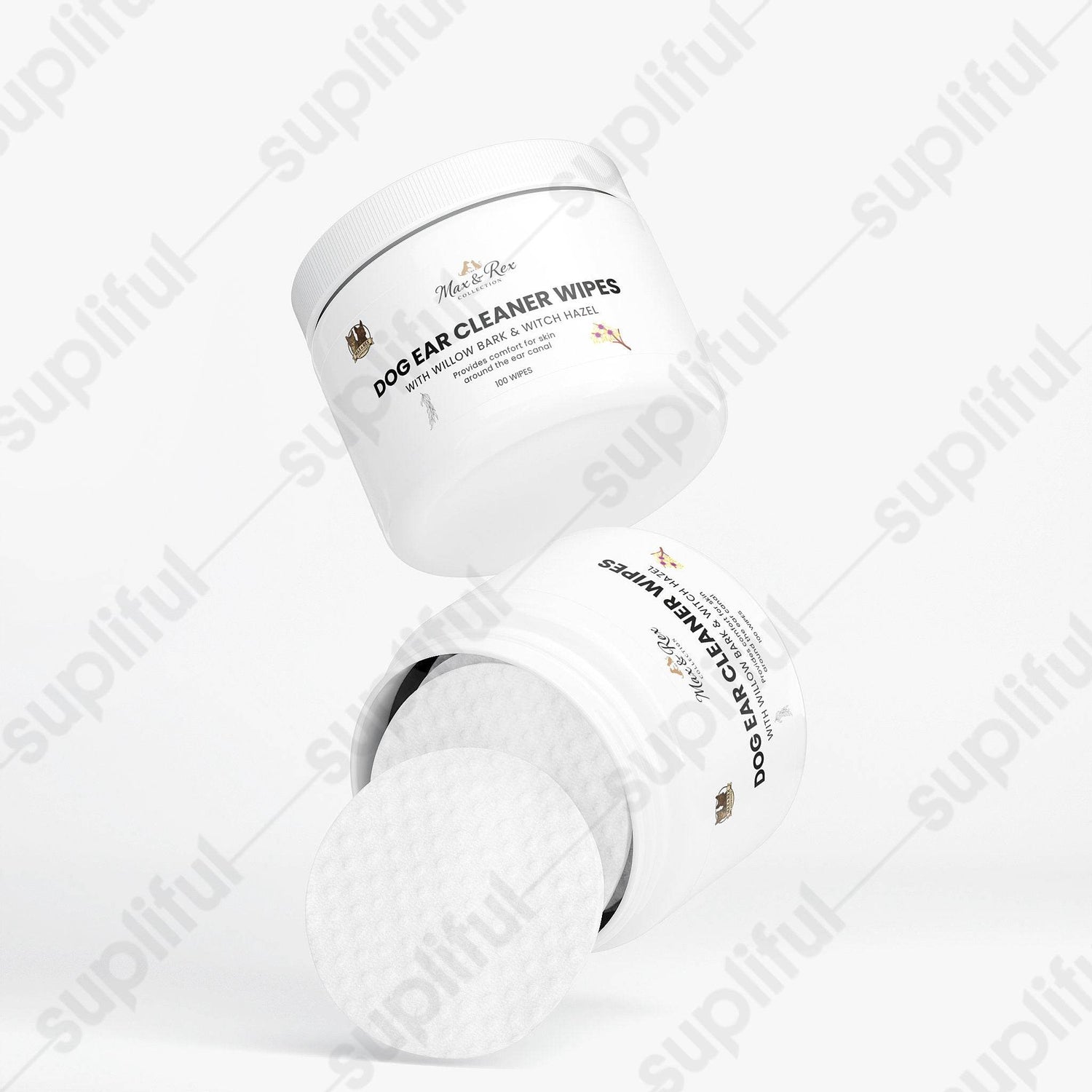 The Max & Rex Collection Dog Ear Cleaner Wipes - The Max & Rex Collection