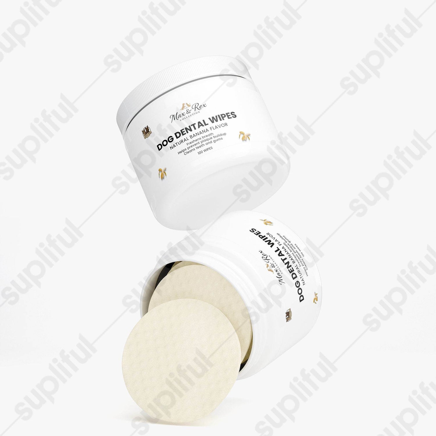 The Max & Rex Collection Dog Dental Wipes - The Max & Rex Collection