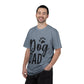 Dog Dad T-Shirt — Paw Print Graphic Tee for Dog Lovers, Gift for Pet Dads
