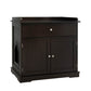 Wooden Cat Litter Box Enclosure with Drawer Side Table Furniture - The Max & Rex Collection