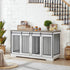 Furniture Style Pet Crate with 2 Sliding Doors - The Max & Rex Collection