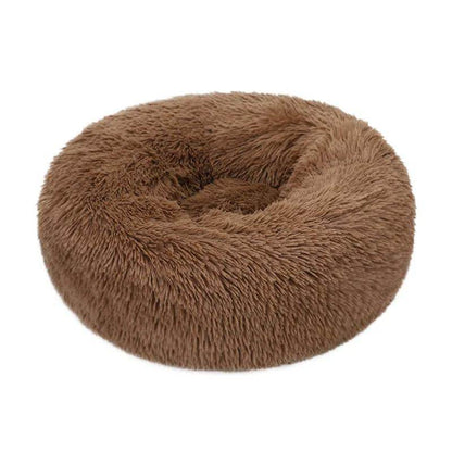 Orthopedic Anti-Anxiety Donut Bed for Dogs & Cats – Soft, Washable, Cozy - The Max & Rex Collection