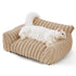 Pet Bed with Soft Plush Fabric – Cozy Bed for Cats and Small Dogs