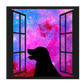Suncatcher: dog galaxy