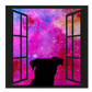 Suncatcher: dog galaxy