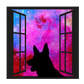 Suncatcher: dog galaxy