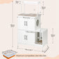Modern Hidden Cat Litter Box Enclosure Cabinet | Dual-Purpose Cat Furniture