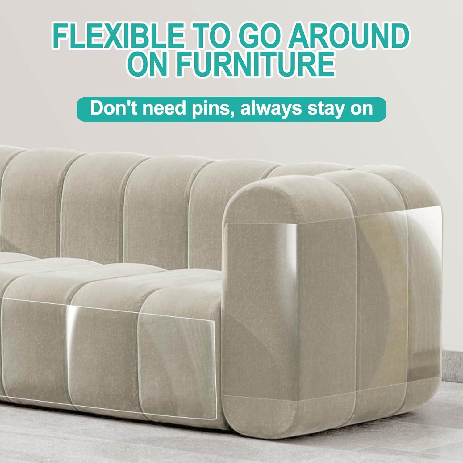 Cat Scratch Furniture Protector - Vinyl - The Max & Rex Collection