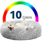 Orthopedic Anti-Anxiety Donut Bed for Dogs & Cats – Soft, Washable, Cozy - The Max & Rex Collection