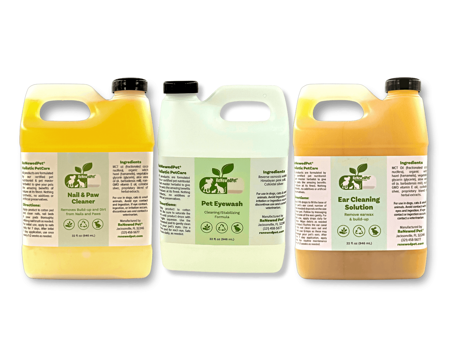 4-ALL PETS EAR, NAIL & EYEWASH KIT - The Max & Rex Collection