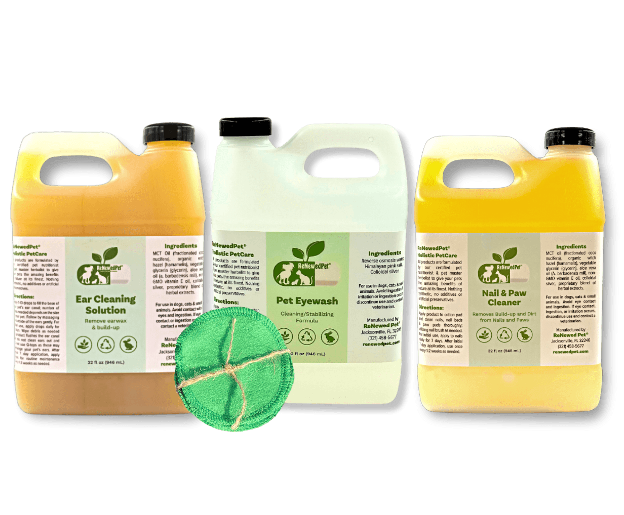 4-ALL PETS EAR, NAIL & EYEWASH KIT - The Max & Rex Collection