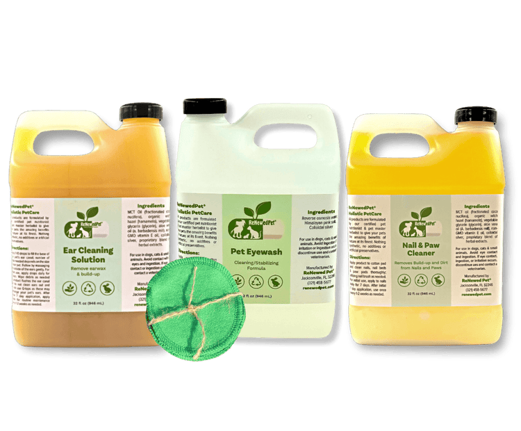 4-ALL PETS EAR, NAIL & EYEWASH KIT - The Max & Rex Collection