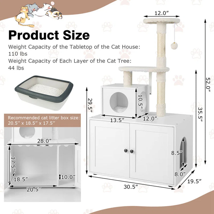 Godalming Litter Box Enclosure