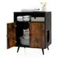 Rustic-Modern Cat Litter Cabinet with Extra Storage - The Max & Rex Collection