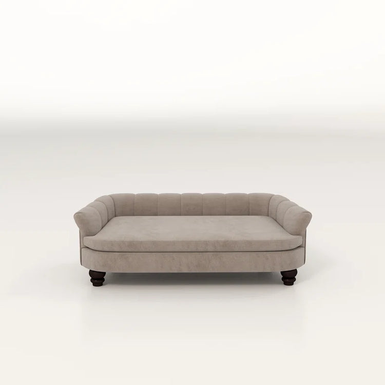 Upholstered Velvet Pet Bed