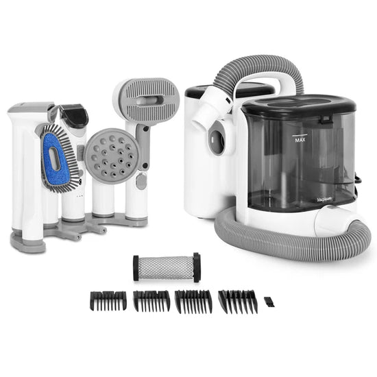 7 in 1 Dog Grooming Vacuum & Dryer Kit with 2.5L Dust Cup, Adjustable Speed and Temperature