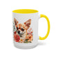Chihuahua Floral Mug | 15oz Coffee Mug for Dog Lovers