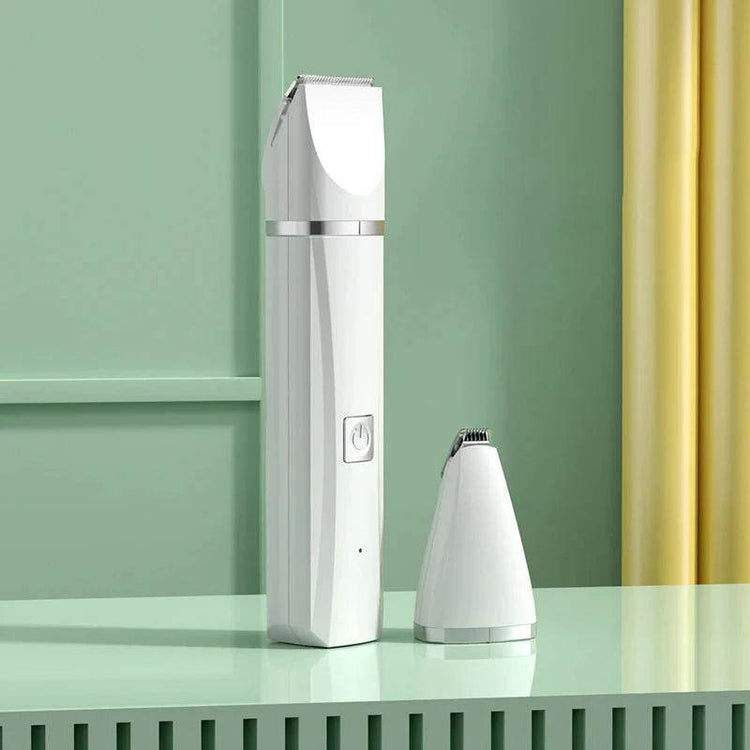 4-in-1 Professional Electric Pet Grooming Kit - Complete Home Salon with Hair Trimmer, Clippers, Nail Grinder & Quiet Motor for Cats & Dogs - The Max & Rex Collection