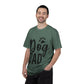 Dog Dad T-Shirt — Paw Print Graphic Tee for Dog Lovers, Gift for Pet Dads