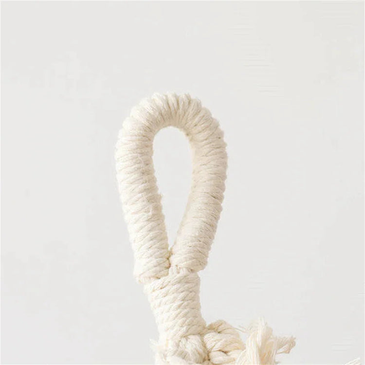 Emellie Bohemian Style Cat Hammock, Cat Swing with Hanging for Sleeping, Indoor/Outdoor Home Décor