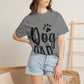 Dog Dad T-Shirt — Paw Print Graphic Tee for Dog Lovers, Gift for Pet Dads